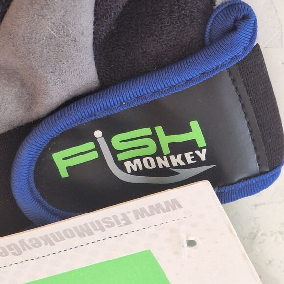 Fish Monkey THE CRUSHER ROYAL Performance Fishing Glove UPF 50+ ONE GLOVE size L - Picture 4 of 7